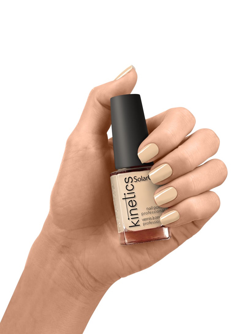 KINETICS طلاء أظافر سولارجل الاحترافي 15 مل | #154 حرير و ساتان - Image 2