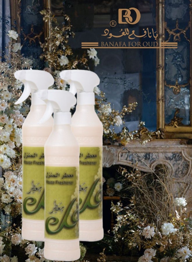 بانافع 3 قطع معطر منزل فل 500مل - Image 1