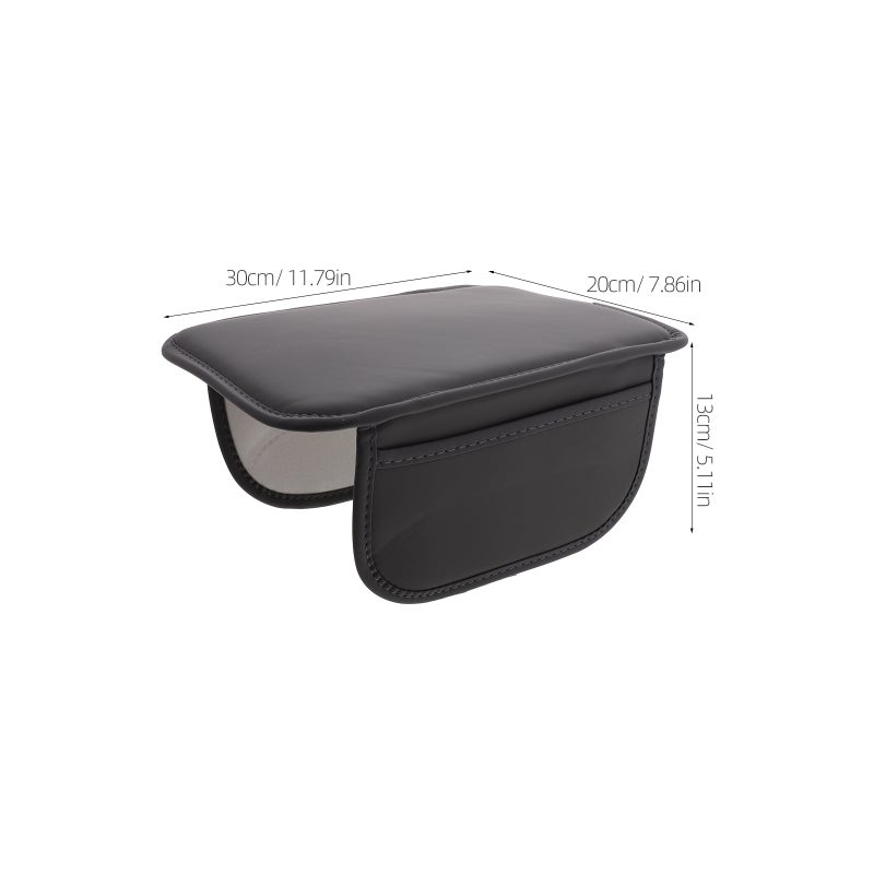 Universal Car Armrest Cushion Pad Leather Armrest Covers Car Interior Accessories For Center Console - Image 5