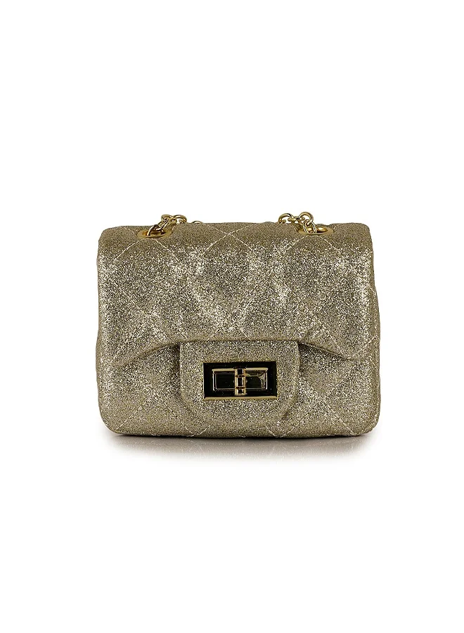 Lion Llama Mini Quilted PU Crossbody Bag | Trendy Mini Quilted Crossbody Bag for Women & Girls | Stylish Shoulder Purse