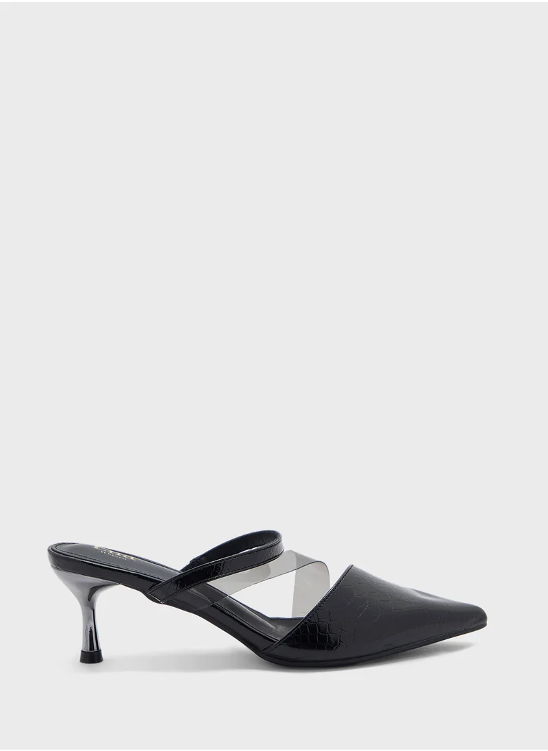 ELLA Essential Low Heel Mule