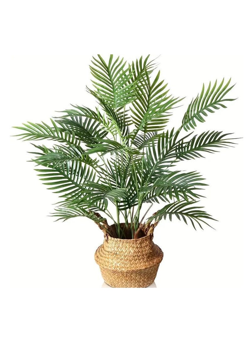 Generic Tropical simulation green plant 18 loose tail sunflower artificial palm tree home decoration simulation plant  - Image 1