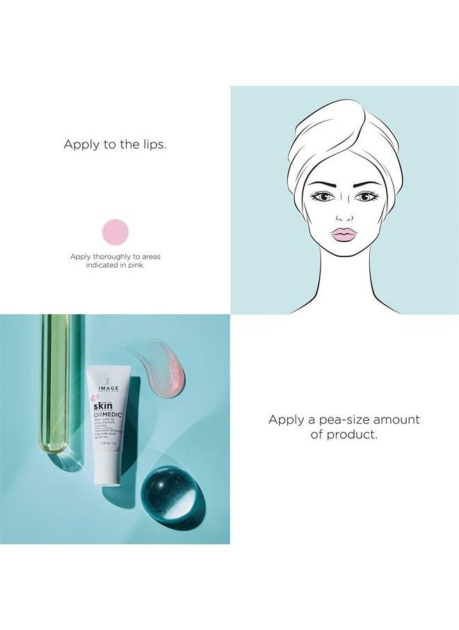 IMAGE SKINCARE - , ORMEDIC pH Balancing Lip Enhancement Complex, Deep Hydration Lip Plumper Peptides for Fuller Lips, Sheer Pink, 0.25 fl oz - Image 1