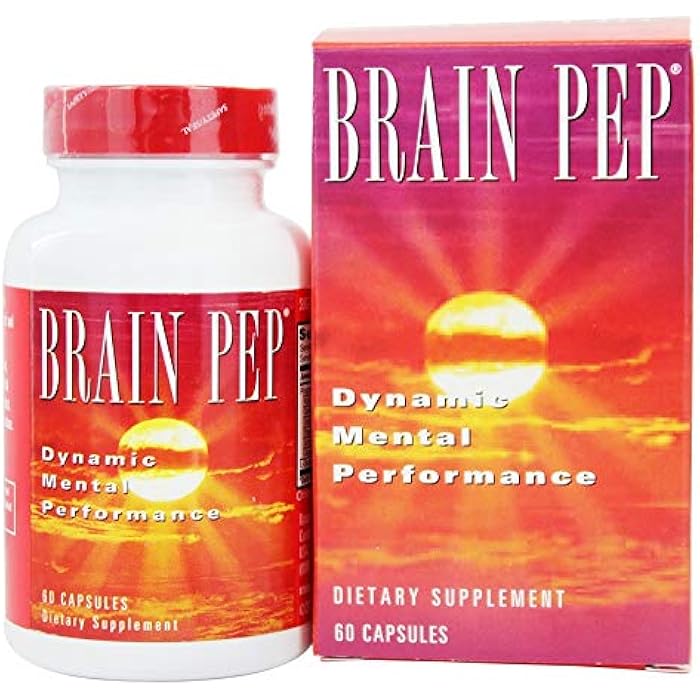Natural Balance Brain Pep | Brain Function Supplement with Ginkgo Biloba, Kola Nut | Helps Support Improved Memory, Focus & Mental Clarity | 60 Capsules - Image 1