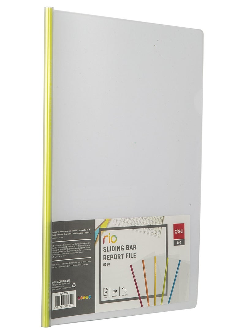 Deli 5-Piece Report File Sliding Bar - Image 3