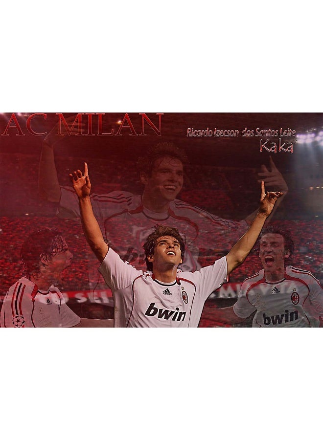 Nariele New football Star Frameless Home Decoration Wall Painting Poster