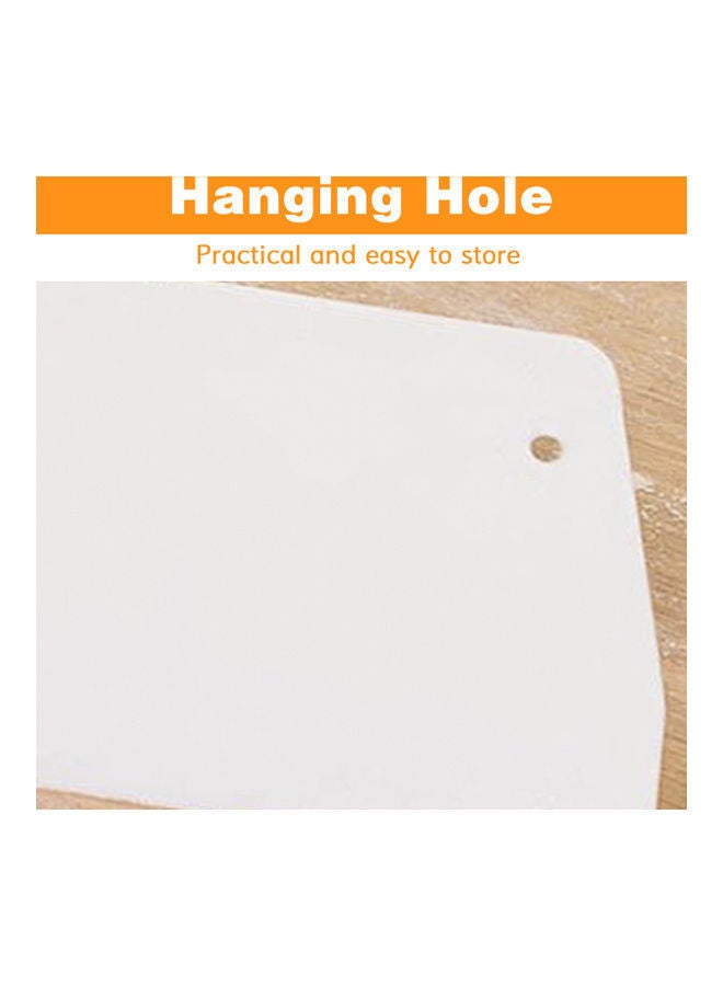 NIBEMINENT Flexible Dough Scraper White - Image 1