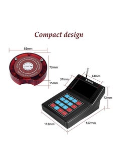 Retekess Pager a wireless pager for customers in restaurants and cafes from Retekess, 10 devices + 1 keyboard + 1 charging base  - Image 4