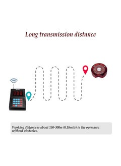 Pager a wireless pager for customers in restaurants and cafes from Retekess, 10 devices + 1 keyboard + 1 charging base - pzsku/Z446580470F841599E481Z/45/_/1692868023/e95885da-ad4d-427f-afb8-4d0dd7f1d864