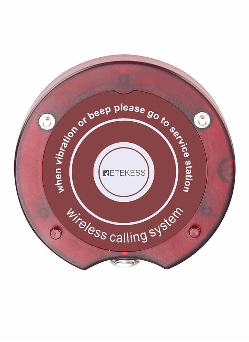Retekess - Pager a wireless pager for customers in restaurants and cafes from Retekess, 10 devices + 1 keyboard + 1 charging base - Image 1