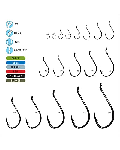 Gamakatsu Octopus Hook-Pack Of 25 (Nickel, 10/0) - Image 2