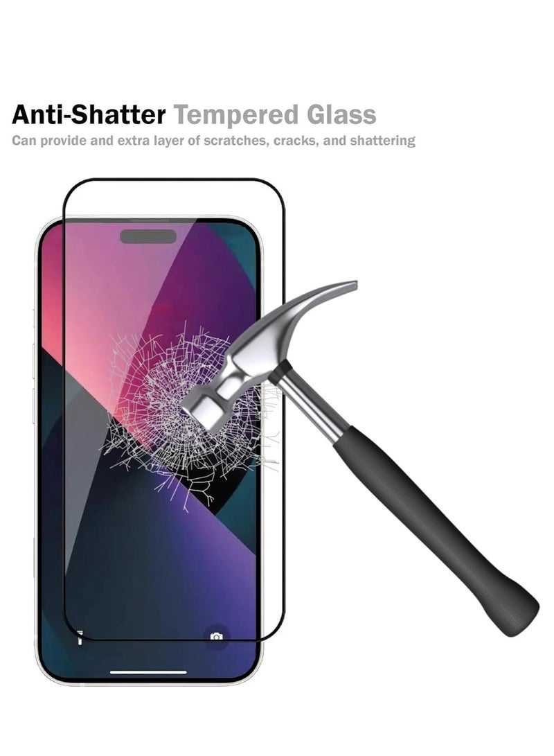 Raxoom [3 Pack] Designed for iphone 15 Pro Max Screen Protector Tempered Glass, Friendly Ultra Resistant - Image 5