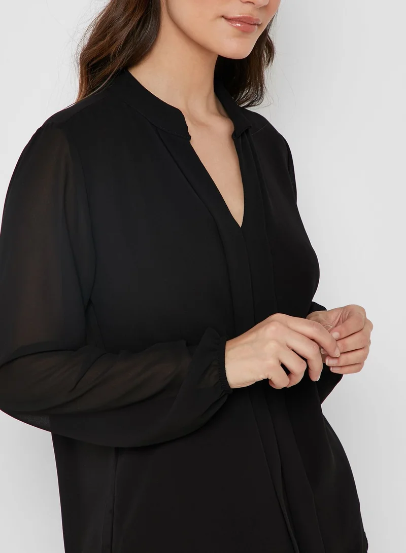 ELLA Placket Top