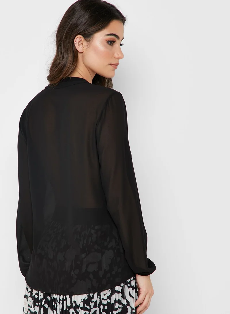 ELLA Placket Top