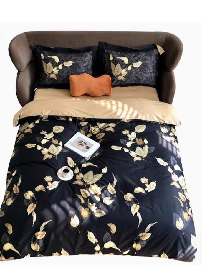 Bed Sheet Style — French High-End 60 Thread Pure Cotton  Bedding Four Piece Set  - Image 5