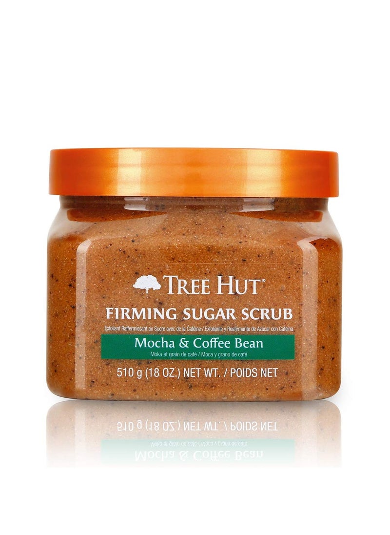 Tree Hut Tree Hut Ultra Hydrating and Exfoliating Sugar Scrub Mocha & Coffee Bean for Nourishing Essential Body Care, 18 Ounce  - Image 1