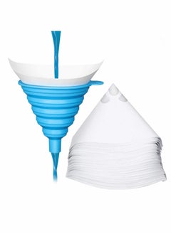 KASTWAVE 100 Packs Paint Strainers Cone Paint Filter For Automotive, Spray Guns, House  - Image 1