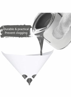 KASTWAVE 100 Packs Paint Strainers Cone Paint Filter For Automotive, Spray Guns, House  - Image 5