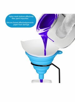 KASTWAVE 100 Packs Paint Strainers Cone Paint Filter For Automotive, Spray Guns, House  - Image 3