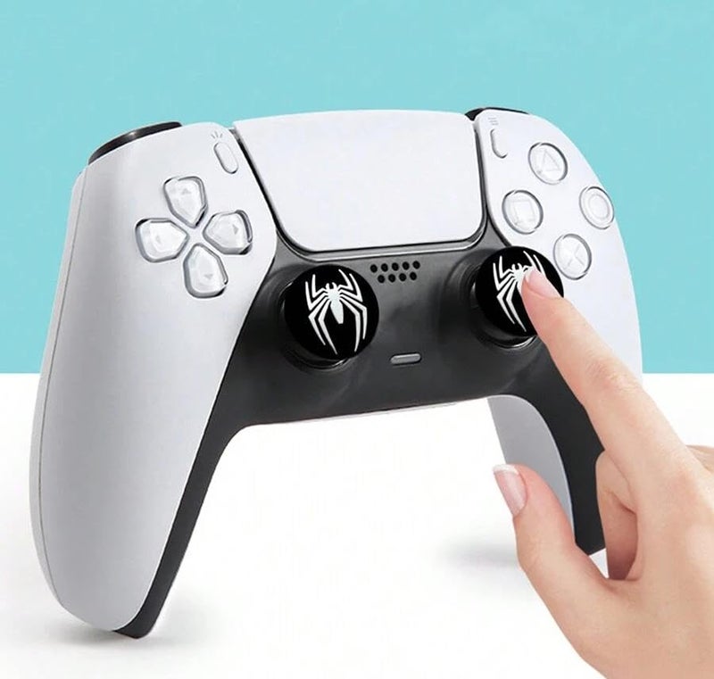 PSS Thumb Grip Cap for PS5/PS4 Controller Non-Slip Rocker Cap Joystick Button Protective Thumb Grips Compatible for PS5 PS4 Xbox Series X Switch Pro Controller Accessories 2PC - Image 2