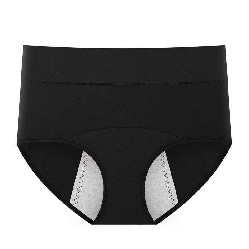 Antibacterial Cotton Menstrual Panties High-Waist Leak-Proof Pink  - Image 3