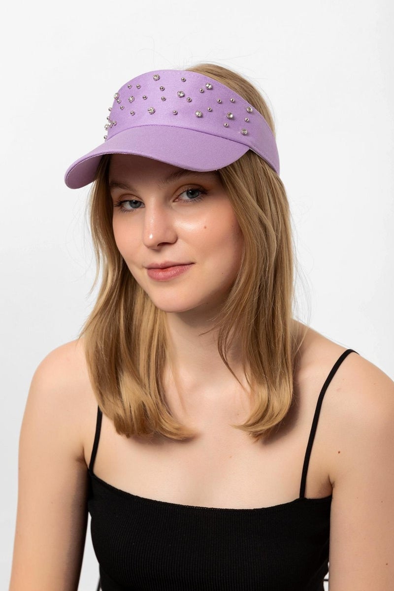 Saria Moda Saria Fashion Stone Tennis Hat  - Image 1
