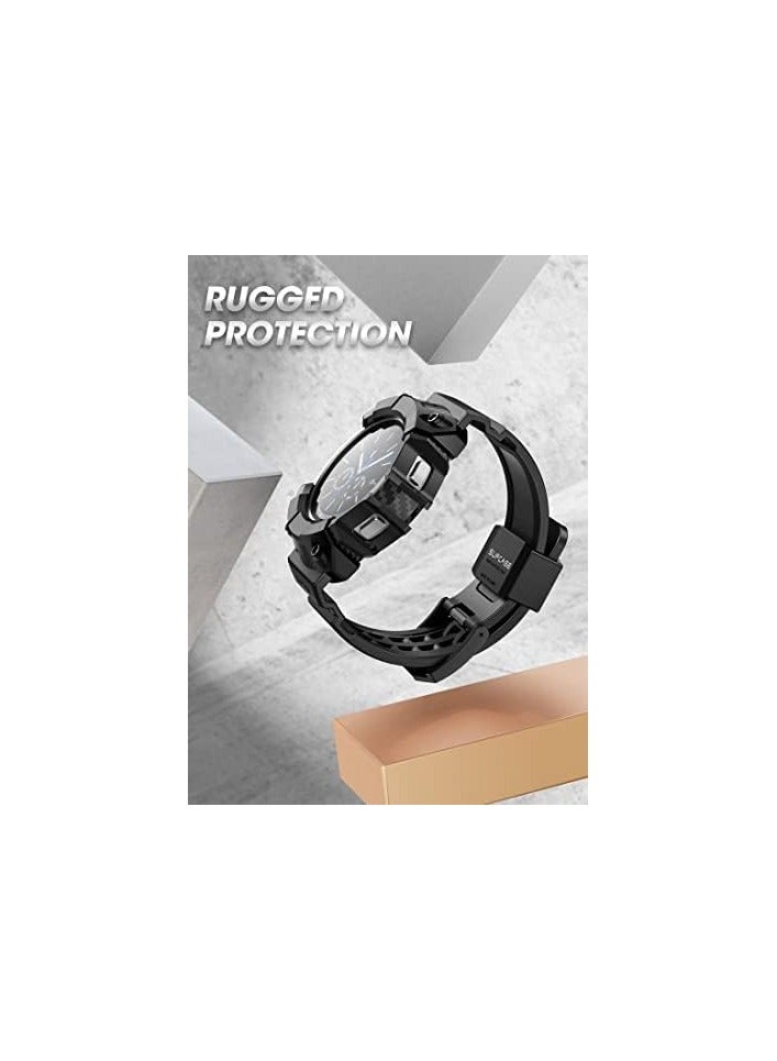 SUPCASE [Unicorn Beetle Pro] Series Case for Galaxy Watch 4 [46mm] 2021 Release, Rugged Protective Case with Strap Bands - Image 2