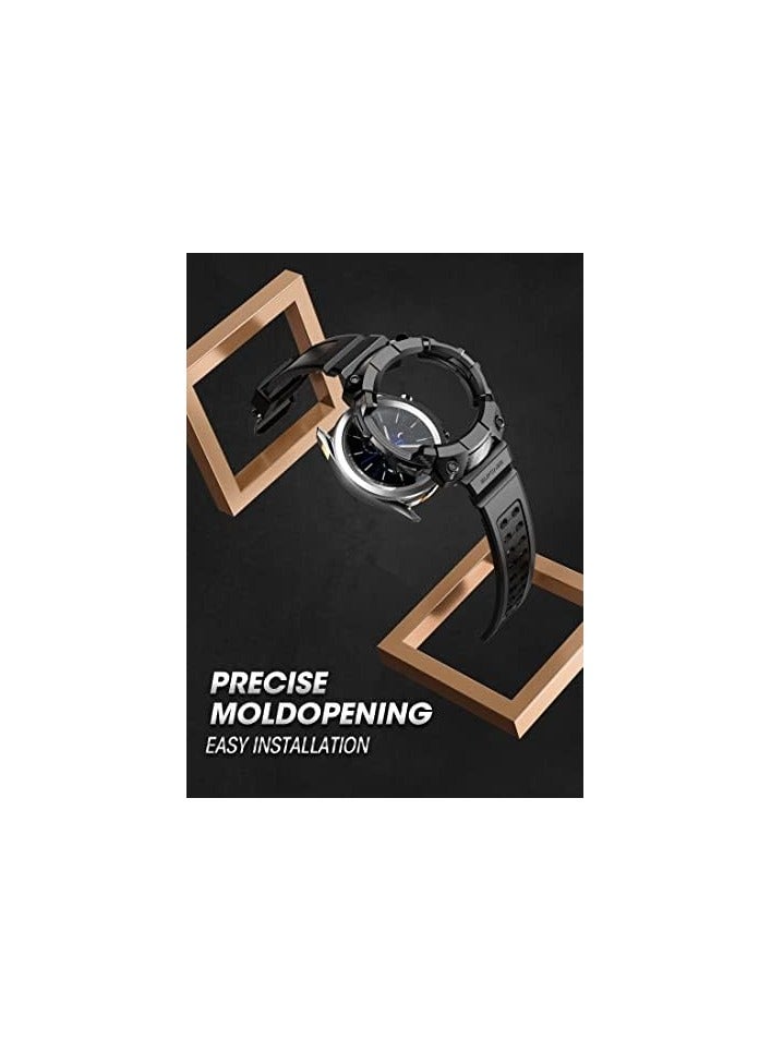 SUPCASE [Unicorn Beetle Pro] Series Case for Galaxy Watch 4 [46mm] 2021 Release, Rugged Protective Case with Strap Bands - Image 4