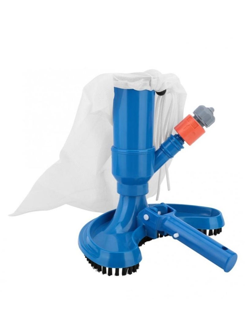 Generic Swimming Pool Vacuum Cleaner Cleaning Disinfect Tool Set Suction Head Pond Fountain Spa Pool Cleaning Brush EU/US Pool Cleaner (EU)  - Image 1