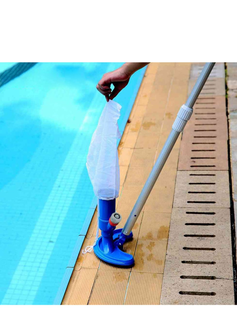 Generic Swimming Pool Vacuum Cleaner Cleaning Disinfect Tool Set Suction Head Pond Fountain Spa Pool Cleaning Brush EU/US Pool Cleaner (EU)  - Image 5