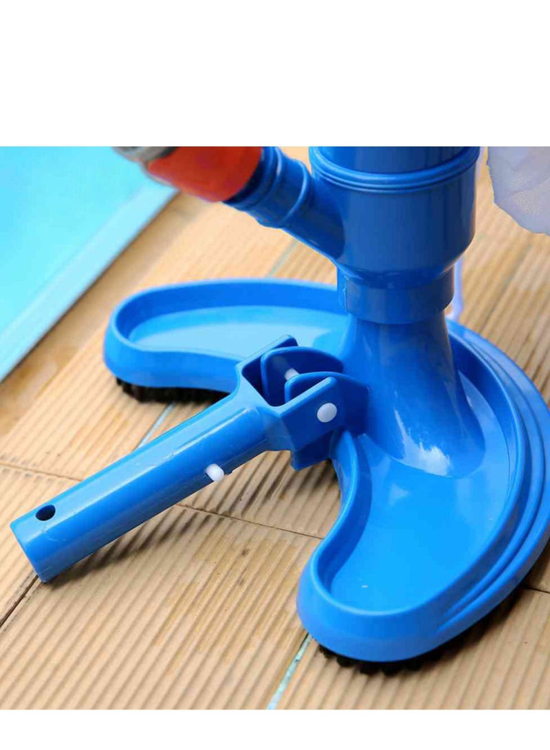 Swimming Pool Vacuum Cleaner Cleaning Disinfect Tool Set Suction Head Pond Fountain Spa Pool Cleaning Brush EU/US Pool Cleaner (EU)