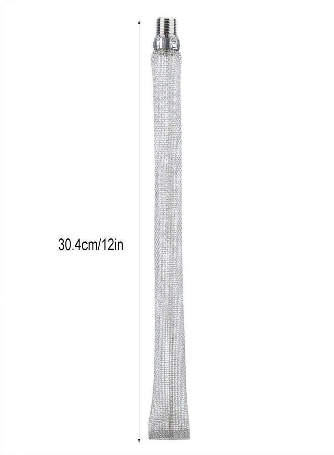 Fdit 1/2in NPT Stainless Steel Home Beer Brewing Filter Screen Mesh Filter for Homebrew Beer Kettle Mash Tun (2#) - Image 2