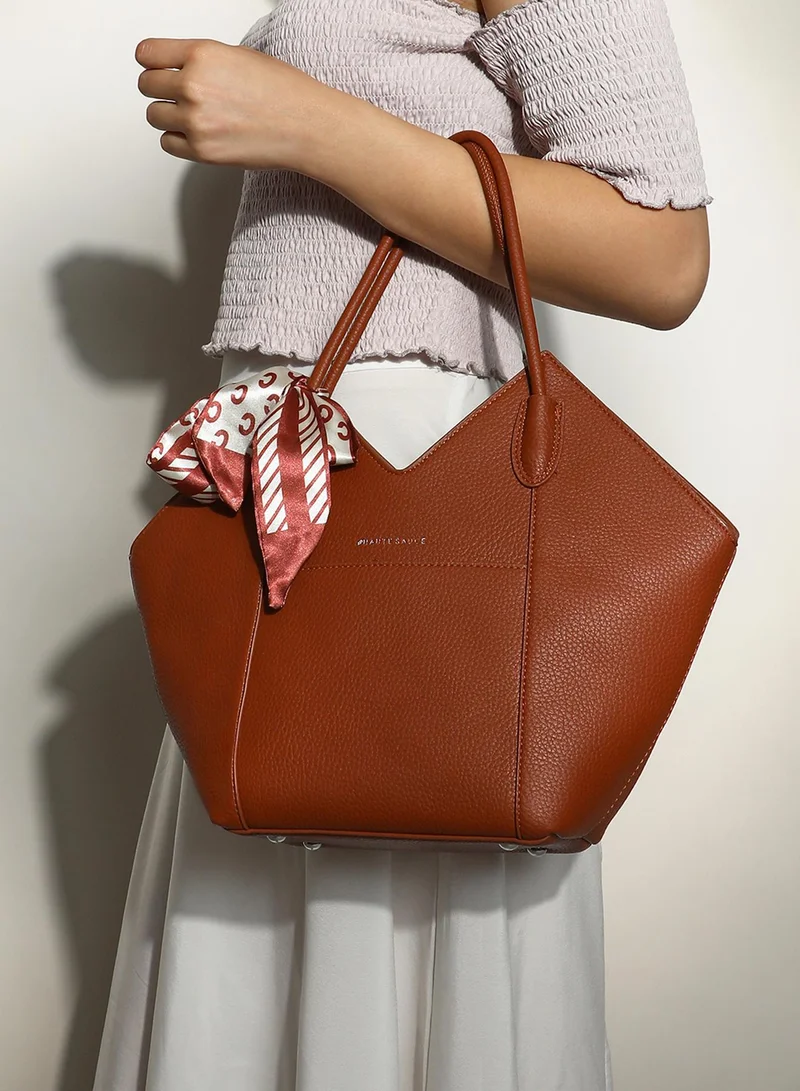 صوص هاوت Women's The Pike Tote Bag - Terracotta Brown