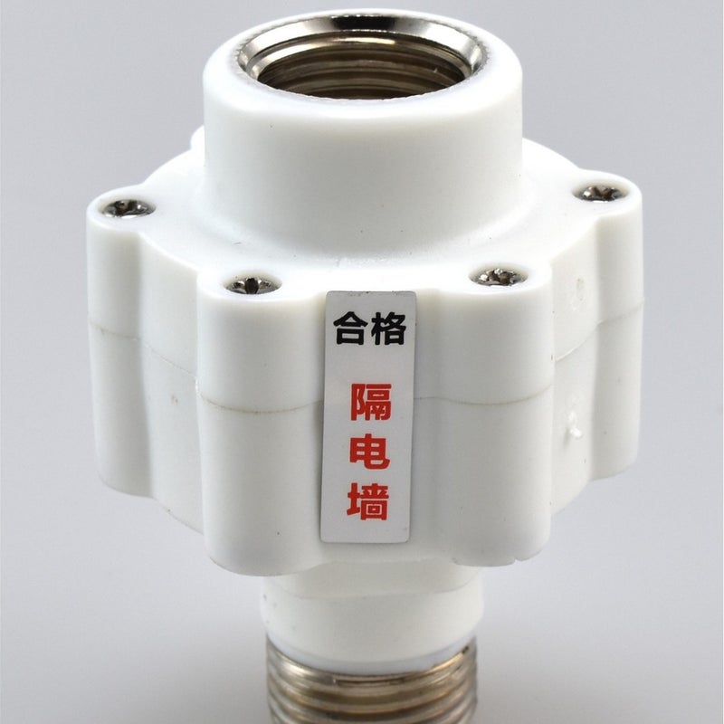 Water heater anti-electric wall universal connector electric water heater leakage firewall insulation wall external anti-electric shock accessories Aluminum tooth anti-electric wall