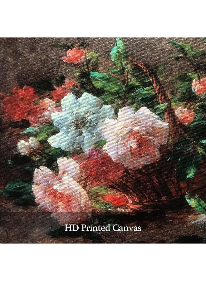 Pyradecor Vintage Canvas Wall Art Retro Natural Wood Framed Home Decor - Image 4