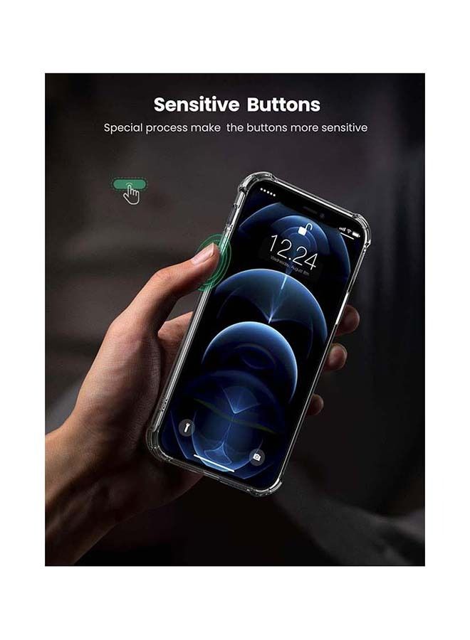 الغطاء الخلفي الواقي لهاتف آيفون 12 برو ماكس شفاف - Image 4