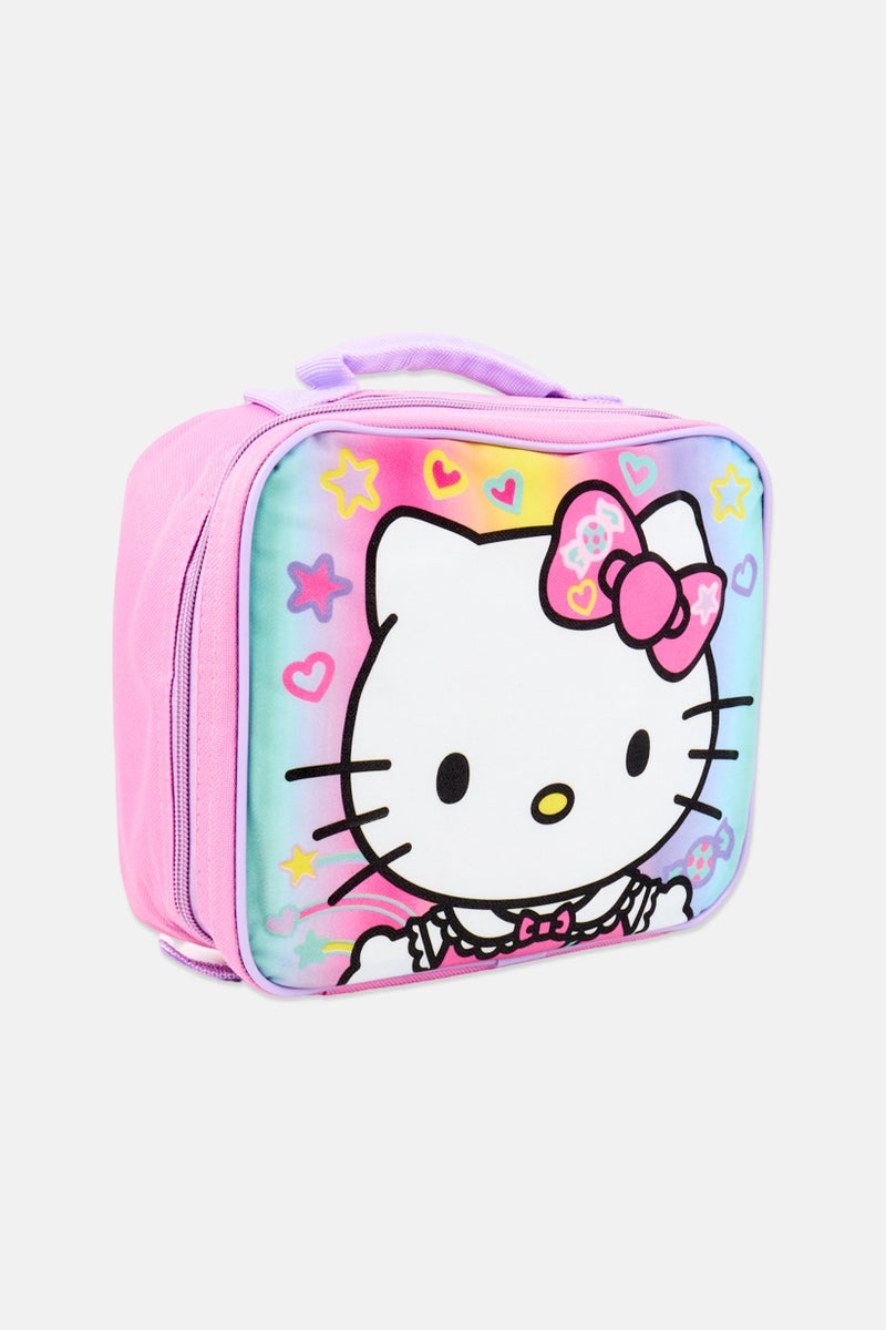 Hello Kitty Kids Girl Hello Kitty Rectangle Lunch Bag, Multicolor - Image 2