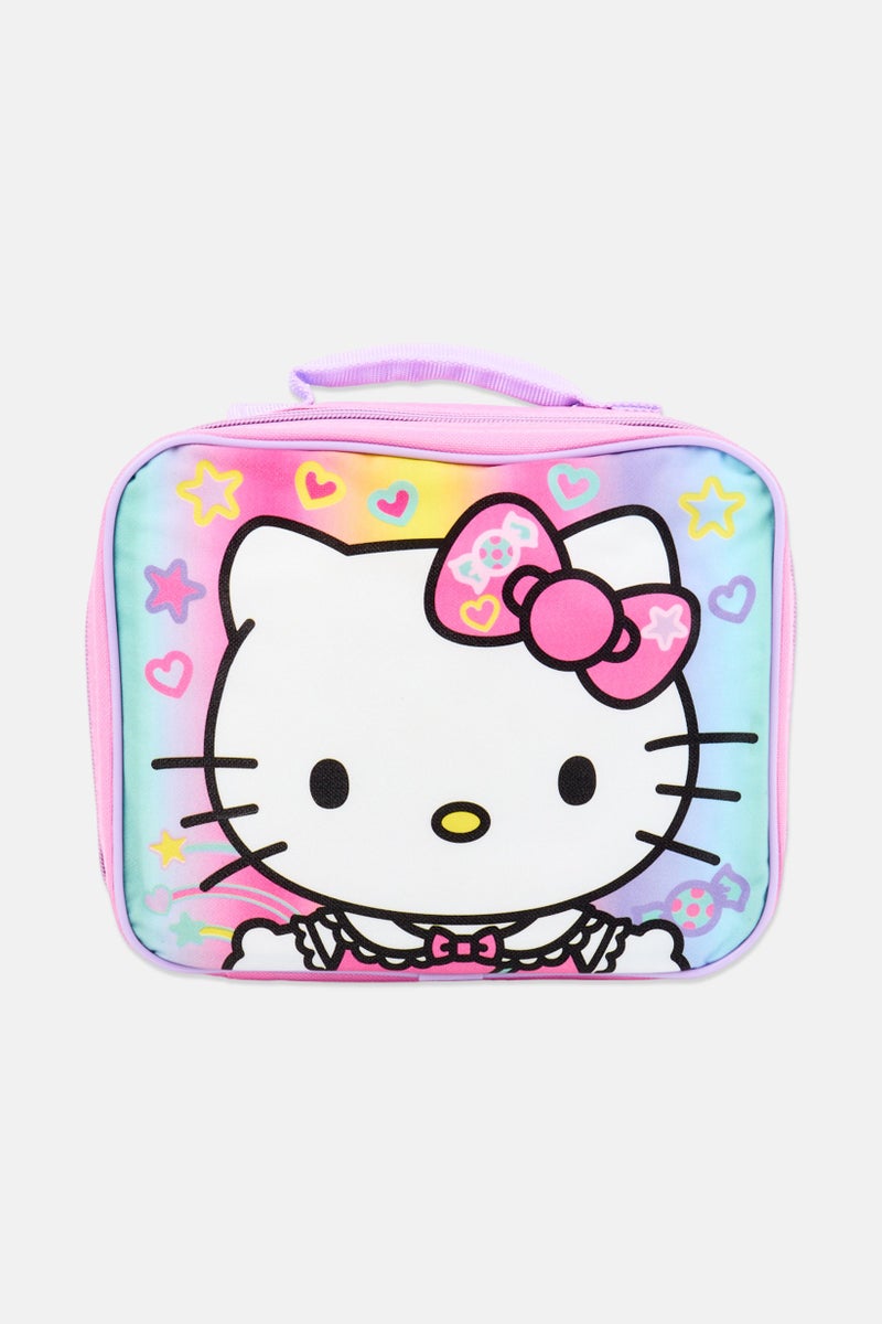 Hello Kitty Kids Girl Hello Kitty Rectangle Lunch Bag, Multicolor - Image 1
