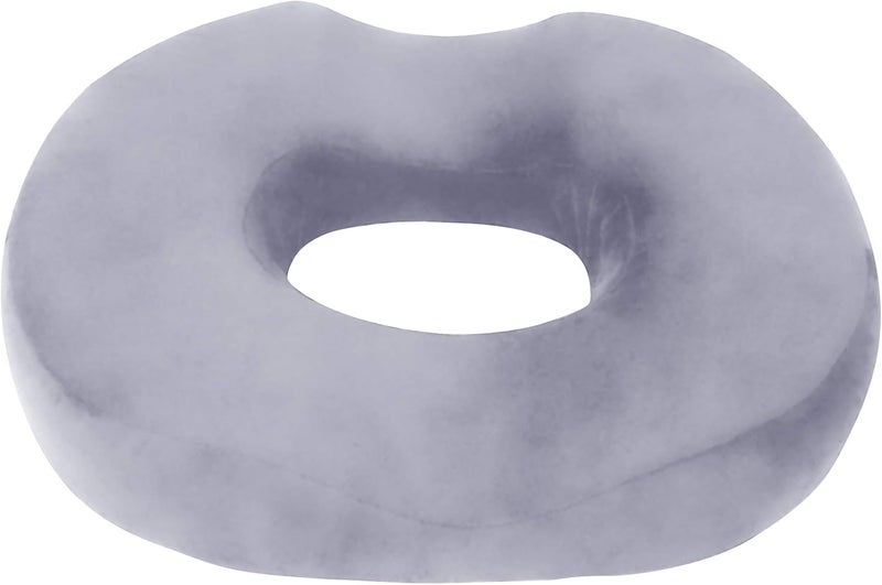Donut Pillow Tailbone Seat Cushion - Orthopedic Design Coccyx Memory Foam Pillow Pain Relief |for Hemorrhoid, Pregnancy Post Natal, Surgery, Sciatica & Relieves Tailbone Pressure | Car Or Office Chair - Image 1