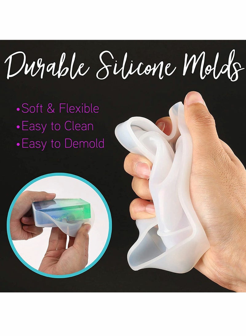 SYOSI 28Pcs Epoxy Resin Molds - Image 4