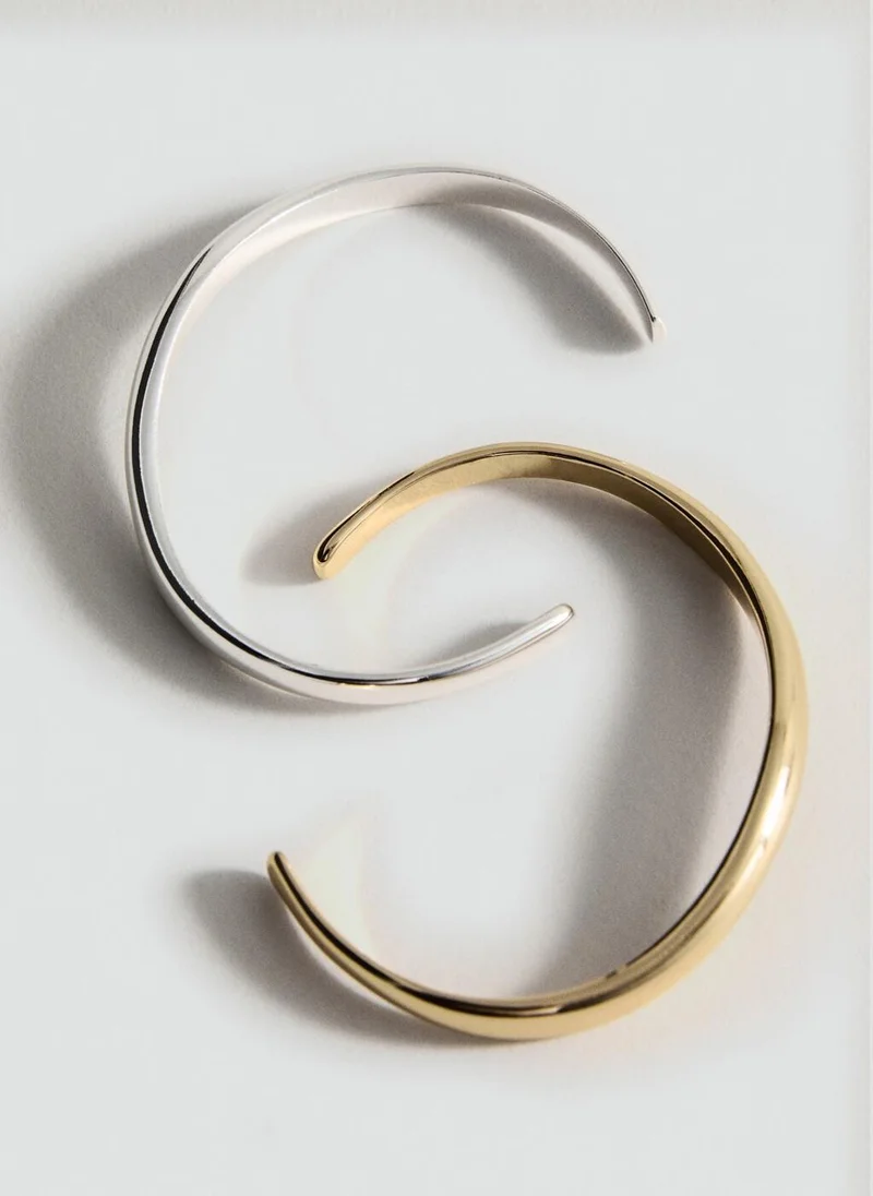 مانجو Set Of Combined Rigid Bracelets