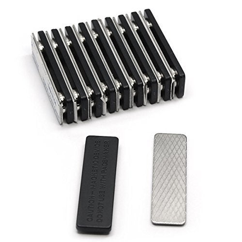 CMS Magnetics® Name Badge Magnets BM-2Mag-4 Made of Neodymium Magnets Set of 100 - Image 2
