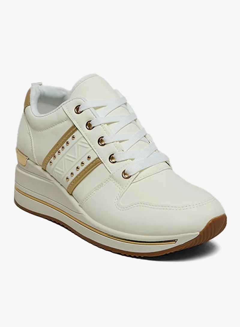 R&b Contrast Trim Sneakers