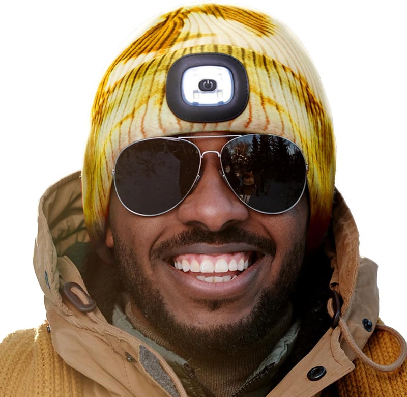 HEAD LIGHTZ Store ® Rechargeable LED Beanie Hat – Hands-Free Lighted Cap for Running, Walking & Camping – As Seen on Oprah’s Favorite Things – Machine Washable, Unisex - Image 1