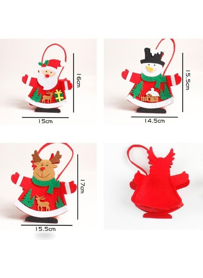 NIBEMINENT 2-Piece Thick Non-Woven Candy Gift Decorative Bag Multicolour - Image 4