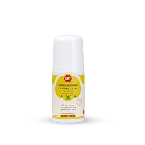 ROOT and SOIL Soothing Roll-On for Babies — Cold & Congestion Relief | Panikoorka (Karpooravalli) | 50ml | 0+ Months | 100% Natural | Newborn & Infant Friendly | No Preservatives - Image 1