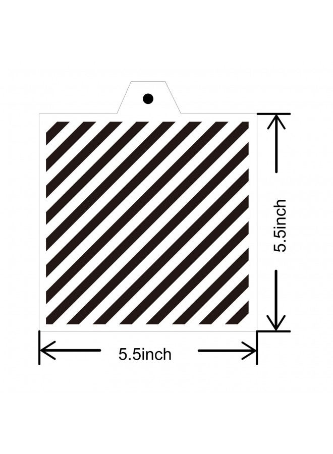 NEGEMEL 16 Pcs 5.5x5.5in Cookie Stencil Baking Stencils for Royal Icing Cookies, Airbrush Cookies; Sugar Cookie Stencils,Craft Painting Stencil, Stencil Genie Stencils (Essential)  - Image 2