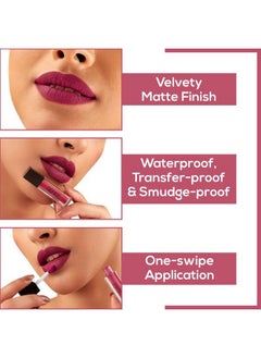 Stay Forever Matte Liquid Lipstick Combo - Transfer-Proof, Smudge-Proof, Long Lasting, Infused With Vitamin E & Jojoba Oil - Perfect For Gifting, Wedding, Special Occasions, Travel Pack Of 10 - pzsku/Z44675784D8562331883EZ/45/_/1723295709/83a32b27-403f-4dbb-b34a-8d7a511d2e17