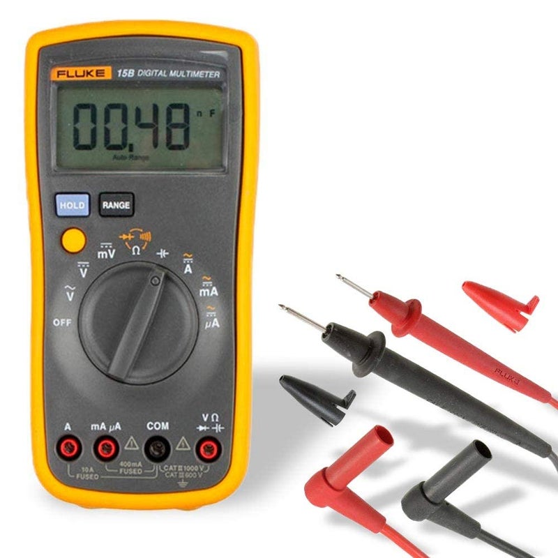 Infinity FLUKE 15B F15B Auto Range Digital Probe Multimeter Meter  - Image 4