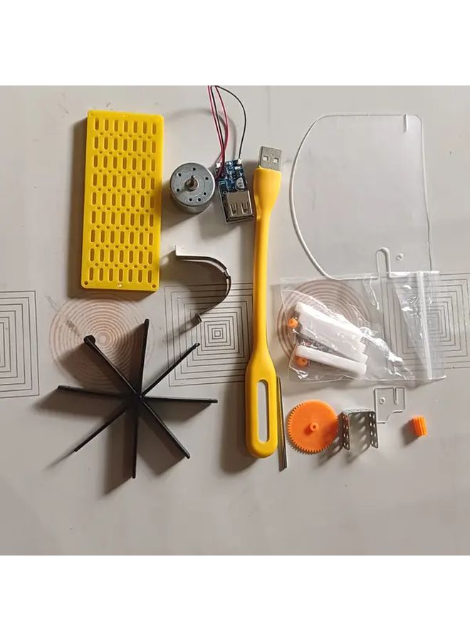 DIY Hydroelectric Power Generator Assembly Toy Educational Science Kit 1 Set - Image 3